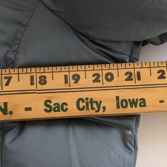 Eddie Bauer Hooded Goose Down Parka Women's Large Puffer Jacket Aqua Blue - Picture 10 of 12